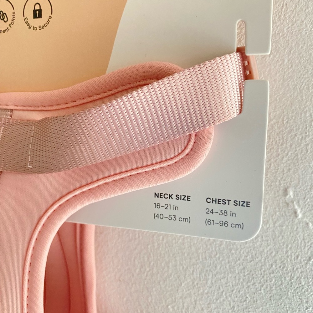 Wild One Dog Harness Pink Size Large for Golden Retrievers, Poodles, Pitbulls - Picture 3 of 5